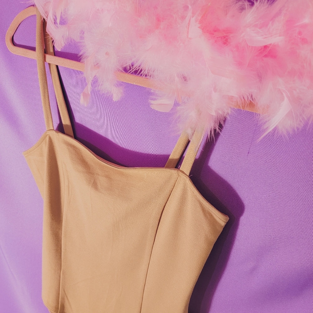 NWT Forever Nude Bodysuit 🩱